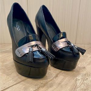 Stunning Black Penny Loafer from Aldo